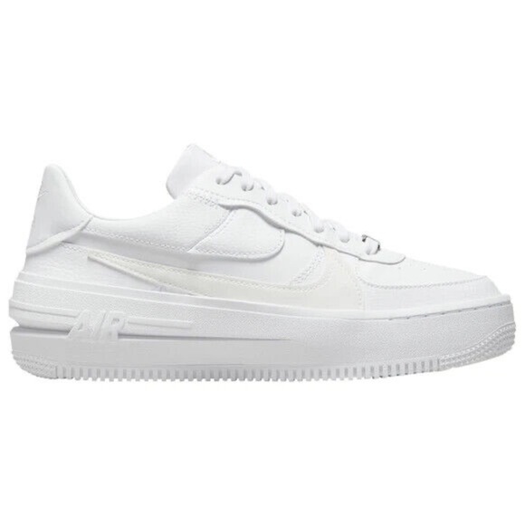 NIKE Air Force 1 PLT.AF.ORM Triple White
Size 7.5
Style DJ9946-100 - Picture 11 of 16
